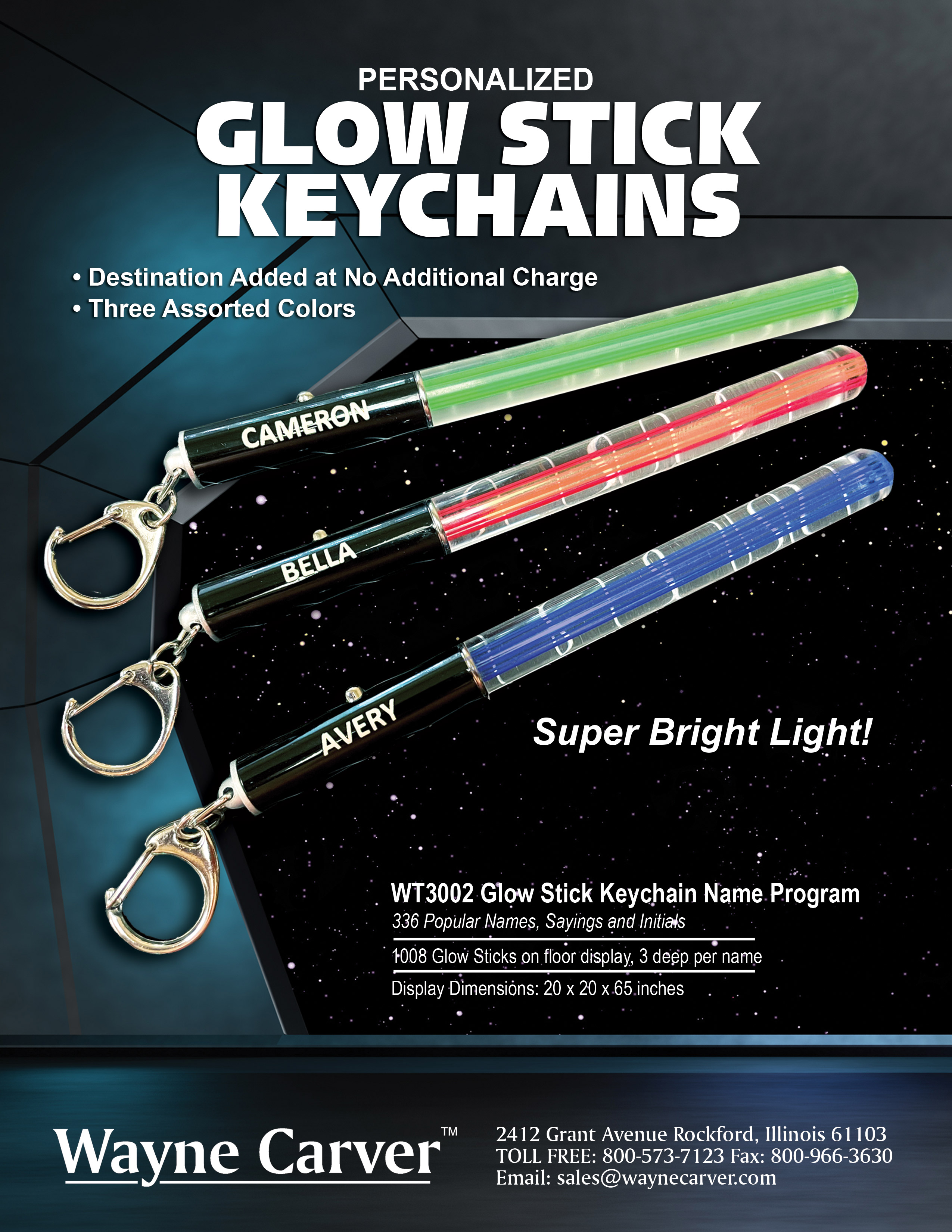 Glow Stick flyer